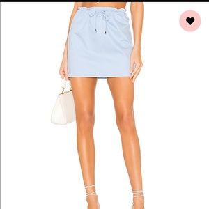 Blue stretchy skirt